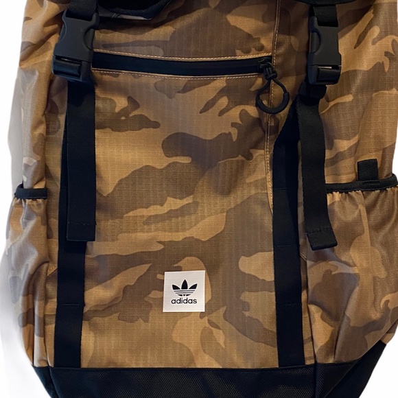adidas Bags Adidas Originals Toploader Backpack Desert Camo Poshmark